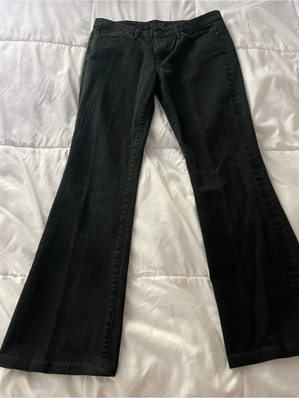 Joes Jeans Black Denim Keith Wash Boot Cut Size 31 Faded Cowgirl Y2K Vibes